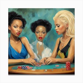 gamble Canvas Print