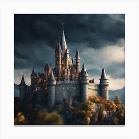 Castle - Castle Stock Videos & Royalty-Free Footage 1 Canvas Print