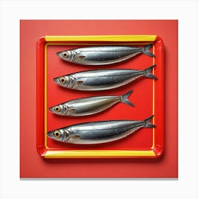 Sardines Art Prints (26) Canvas Print