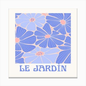 Le Jardin Canvas Print