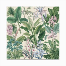 Modern Botanical Illustration 7 Canvas Print