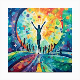 Dance Of Joy Canvas Print