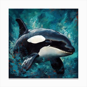 Killer Whale Canvas Print