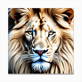 Lion Painting 87 Canvas Print