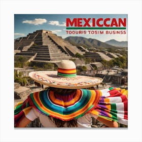 Mexican Tourism 5 Canvas Print