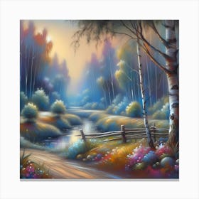 Autumn Forest 8 Canvas Print