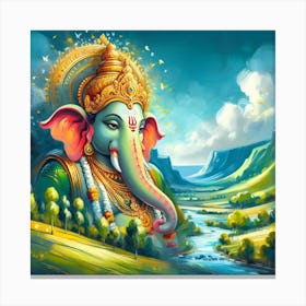 Ganesha 27 Canvas Print