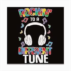 Rockin To A Different Tune Canvas Print