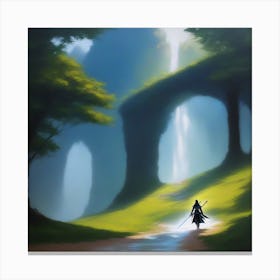 Fantasy, Fantasy Art, Fantasy Painting, Fantasy Painting Canvas Print