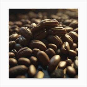 Coffee Beans 379 Canvas Print