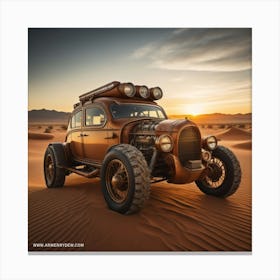 5-Dune Punk Canvas Print