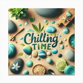 Chilling Time 1 Canvas Print