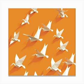 Origami Birds 18 Canvas Print