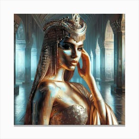 Cleopatra Portrait Artwork 119 Canvas Print