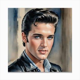 Unforgettable Elvis Elvis Presley Canvas Print