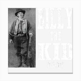 Billy The Kid 1859 1881 Canvas Print