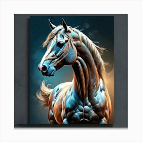 Horse Painting 1 Canvas Print