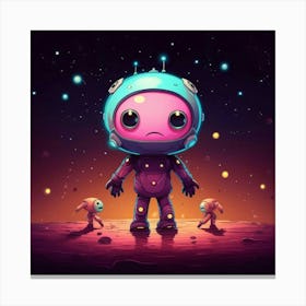 Space Aliens Canvas Print