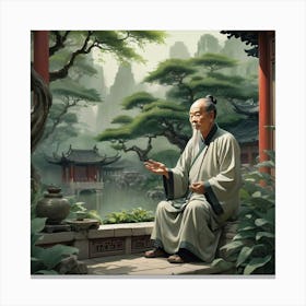 Chinese Art 409 Canvas Print