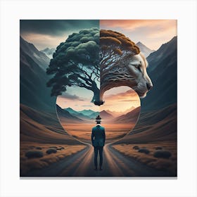 Ethereal Horizons Canvas Print