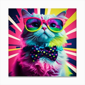 Cat In Sunglasses 5 Canvas Print