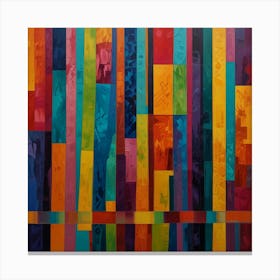 Abstract Painting 365 Canvas Print