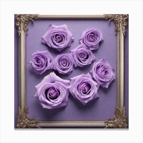 Purple Roses 42 Canvas Print