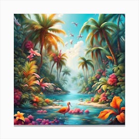 Tropical Paradise 4 Canvas Print