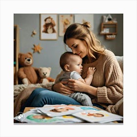 Sweet Mother Canvas Print