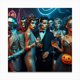 Halloween Party21 Canvas Print