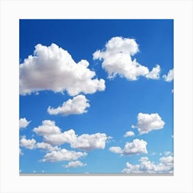 Cloudy Sky Canvas Print