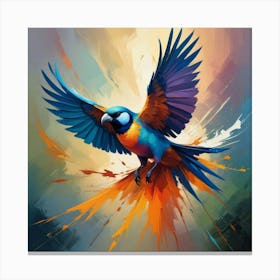 Bird Paradise Art Print 2 Canvas Print