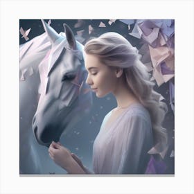 Fairytale Horse 9 Canvas Print