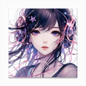 Anime Girl (71) Canvas Print