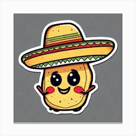 Taquito Canvas Print