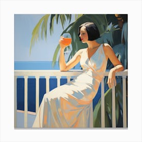 California Girl Canvas Print