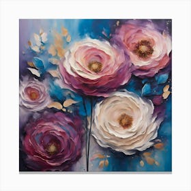 Stormy Day Blooms Canvas Print