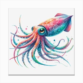 Octopus Canvas Print