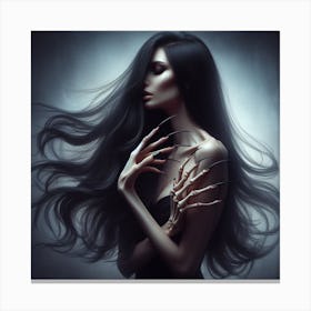 Dark Beauty Canvas Print