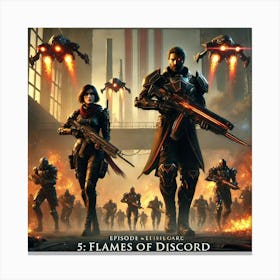 Flames Of Discord Episode5 Canvas Print