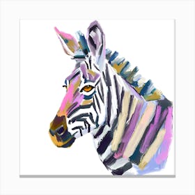 Mountain Zebra 01 Canvas Print