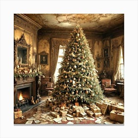 Christmas Tree 6 Canvas Print