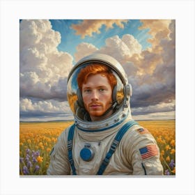 'Astronaut' Canvas Print