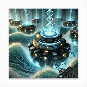 Tidal Manipulation Canvas Print