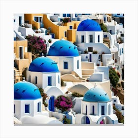 Oia, Greece Canvas Print