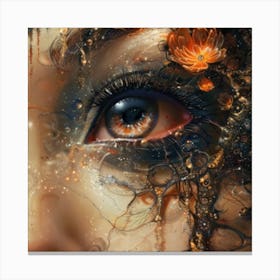 Eye Of A Woman 1 Canvas Print