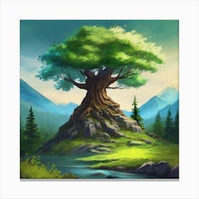 Tree Of Life 5 Canvas Print