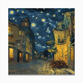 Starry Night 1 Canvas Print