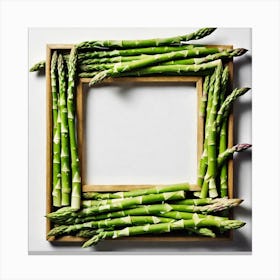 Asparagus Frame 7 Canvas Print