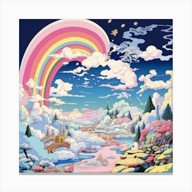 Rainbow In The Sky 1 Canvas Print